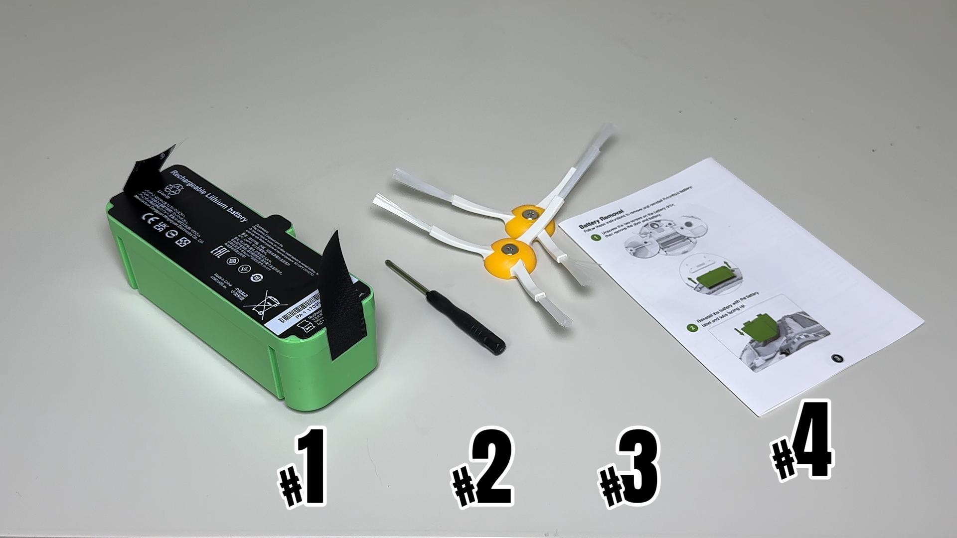 Watch Battery Replacement for Roomba 960 980 985 900 895 860 890