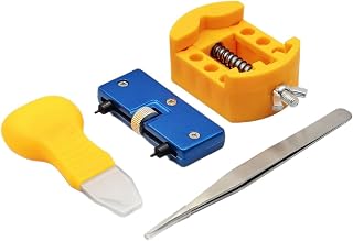 Professional Grades 4Pcs Watch Repair Instrument Set Sturdy Steel Materials Accuracy Equipment Watches Fixing Tool Rustproof Steel Tool