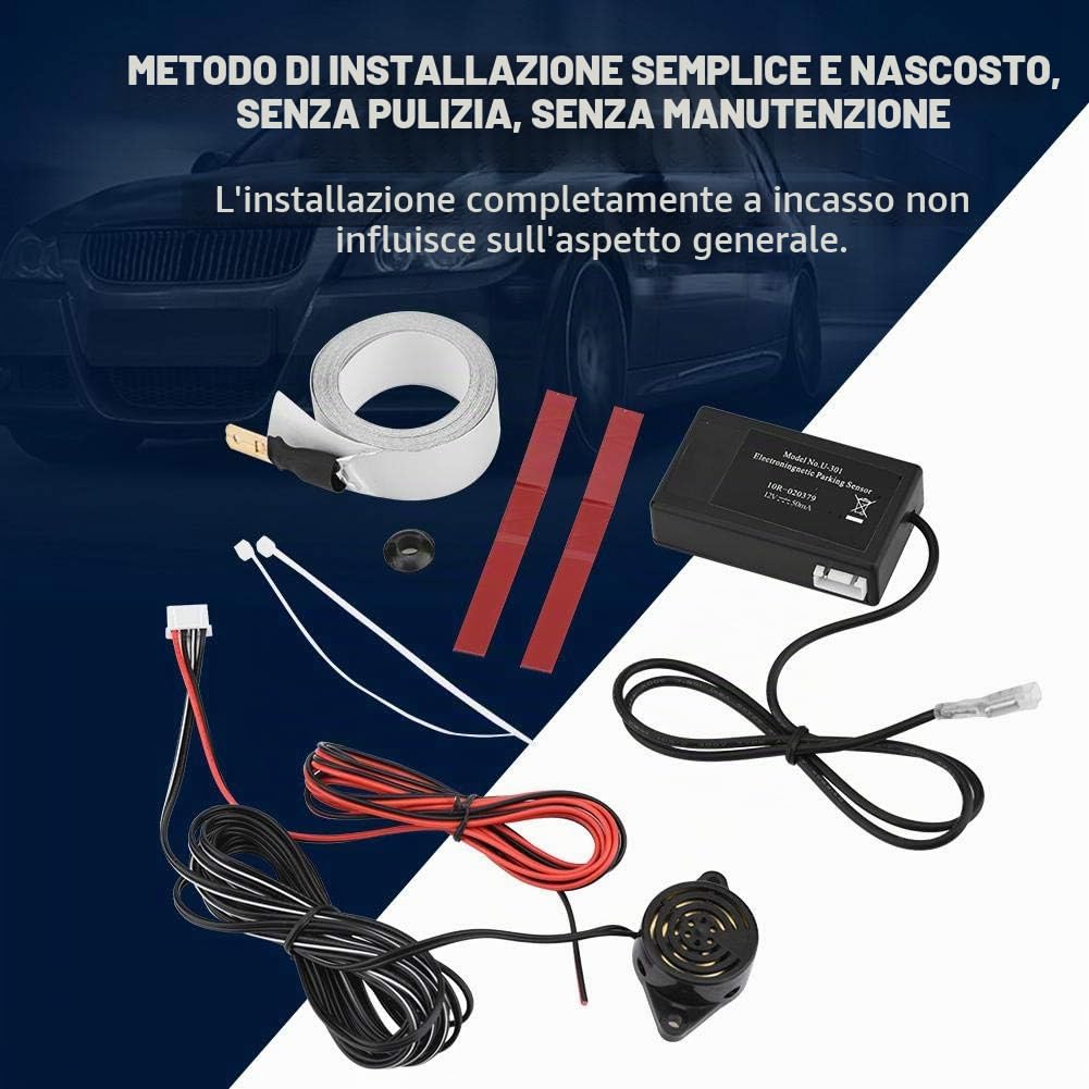 Socobeta Allarme di inversione di parcheggio di Sicurezza del di induzione elettromagnetica per Il Furgone di Automobile Camion