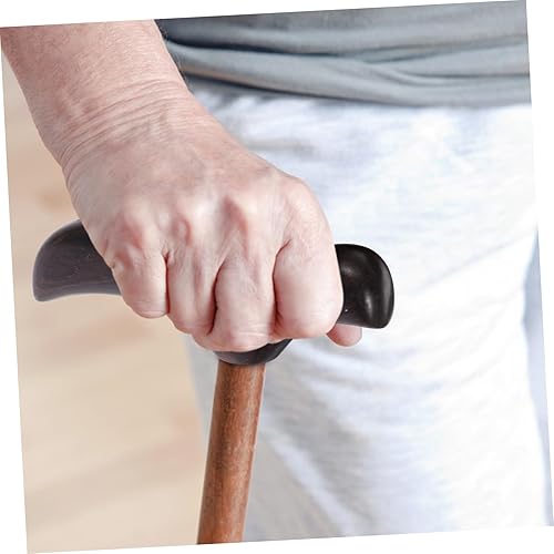 Miniatura 5 de minkissy Mango de bastón de senderismo de repuesto para bastones de senderismo y senderismo, cómodo sin diseño para actividades al aire libre, se