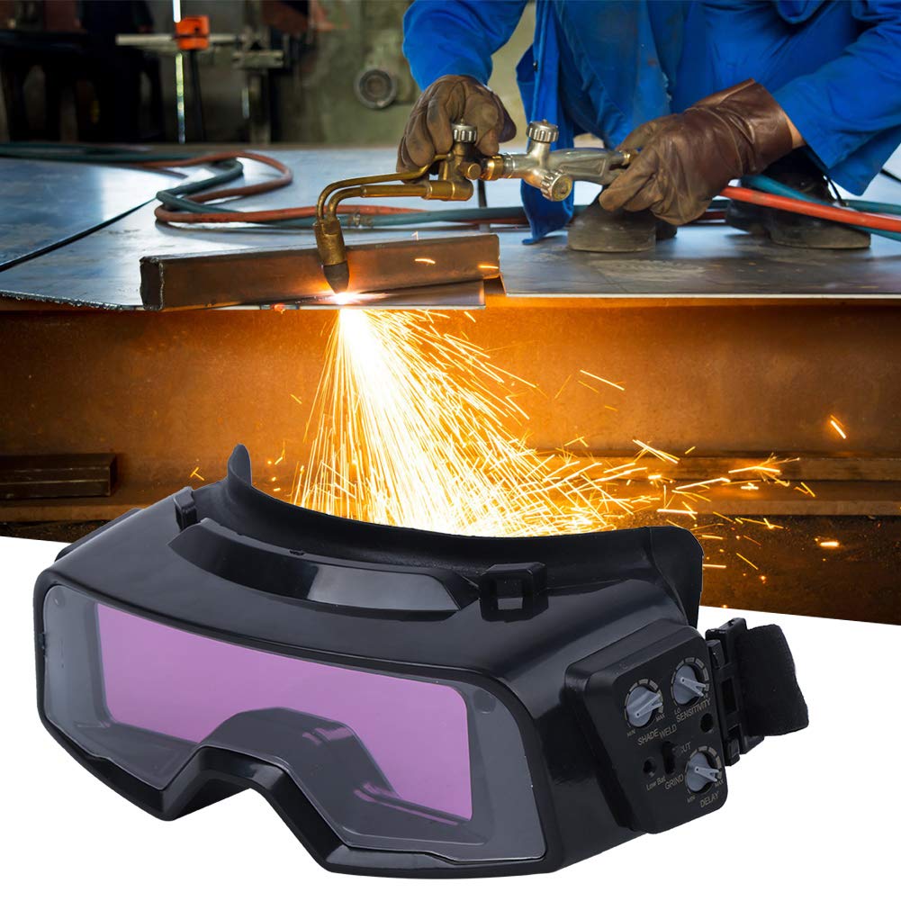 Premium Welding Goggles with Automatic Dimming Feature for Eye