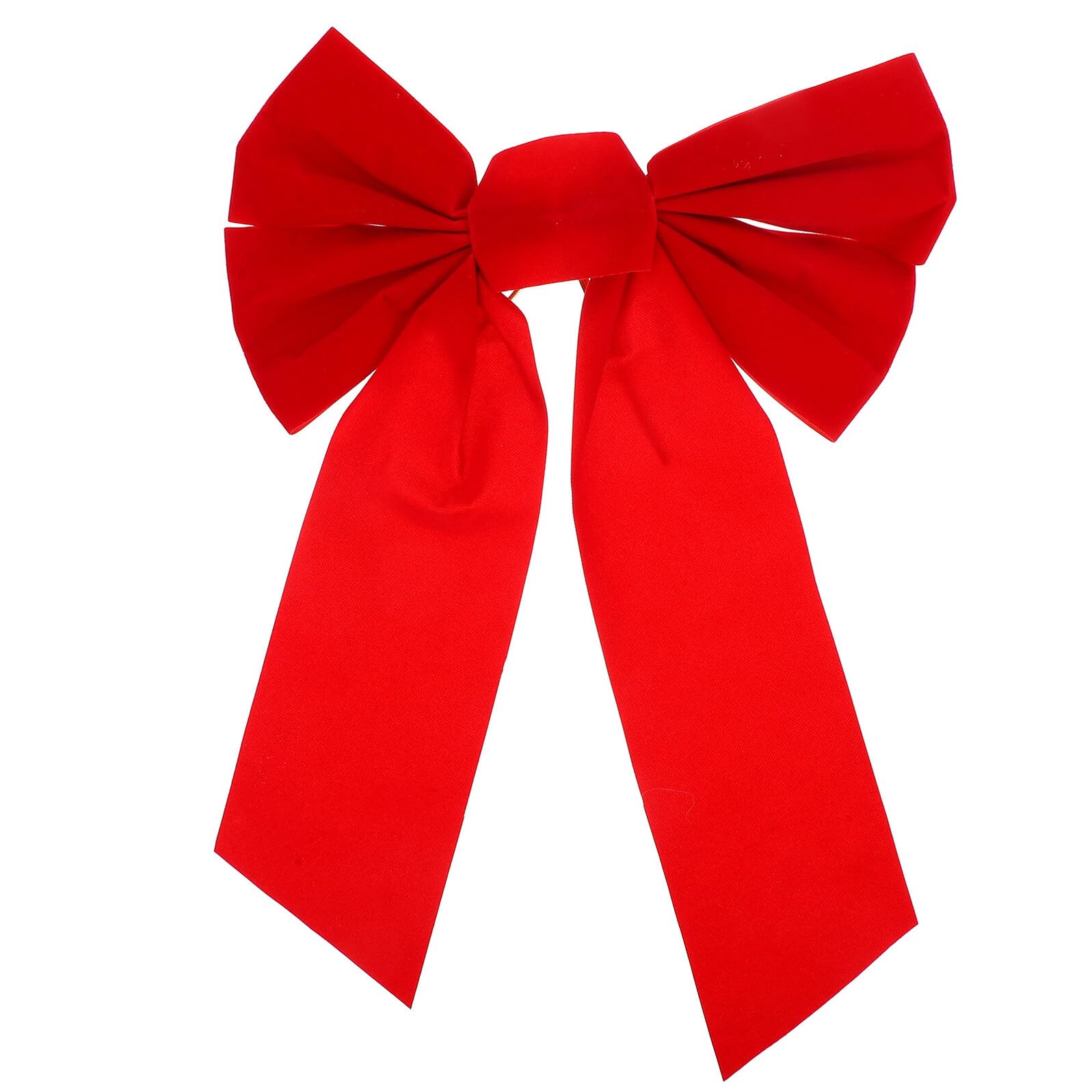 Joyería de lazo roja SHOWERORO de 10 piezas para adornos grandes de árboles de navidad y guirnaldas