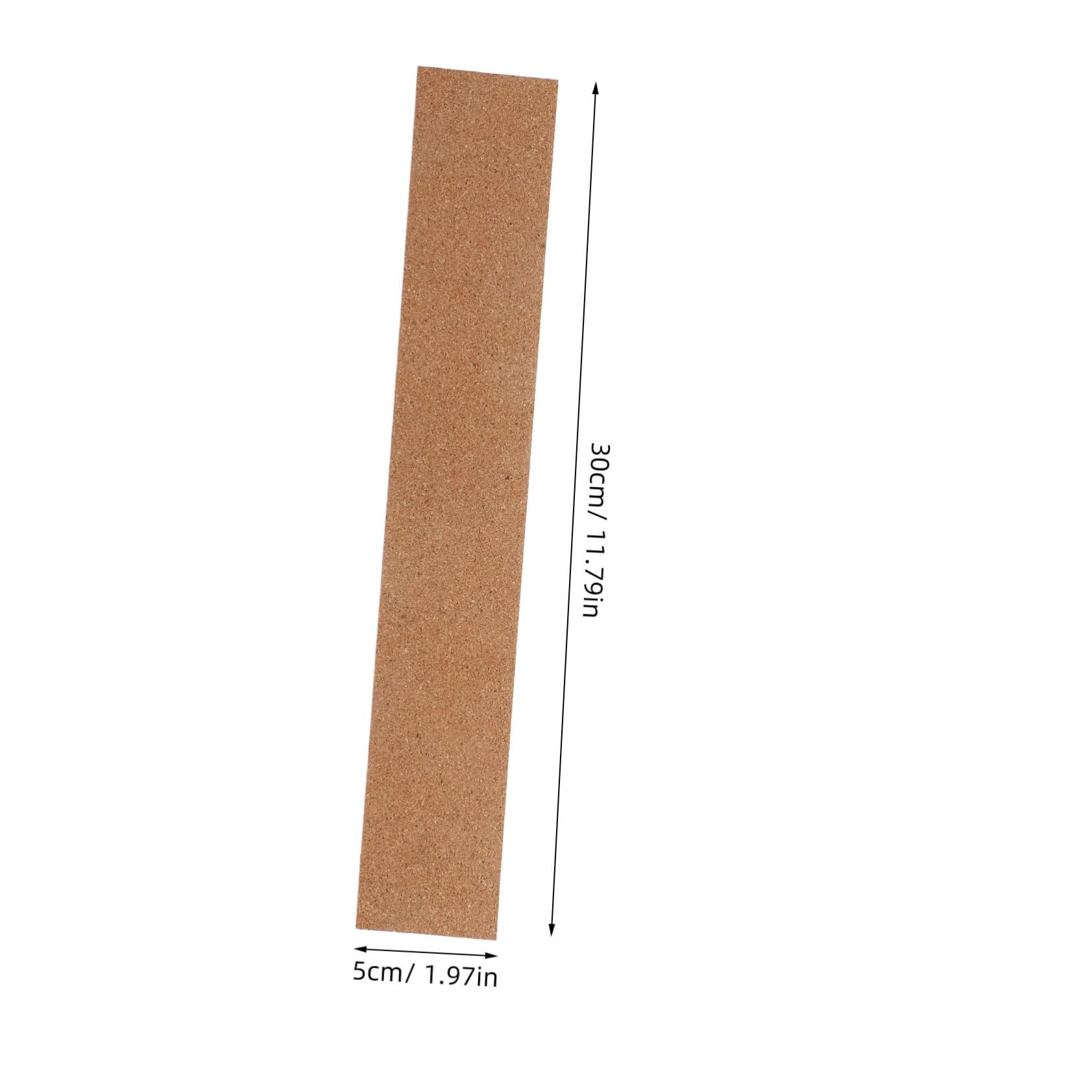 Garneck 3pcs Adhesive Cork Strips for Memo Wall Decorative Cork Board Bar Strips for Office Organization Natural Material Easy to Install and Reusable