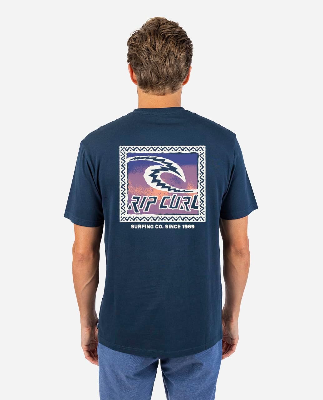 Rip Curl Graphic Short Sleeve Crew Neck T-Shirt