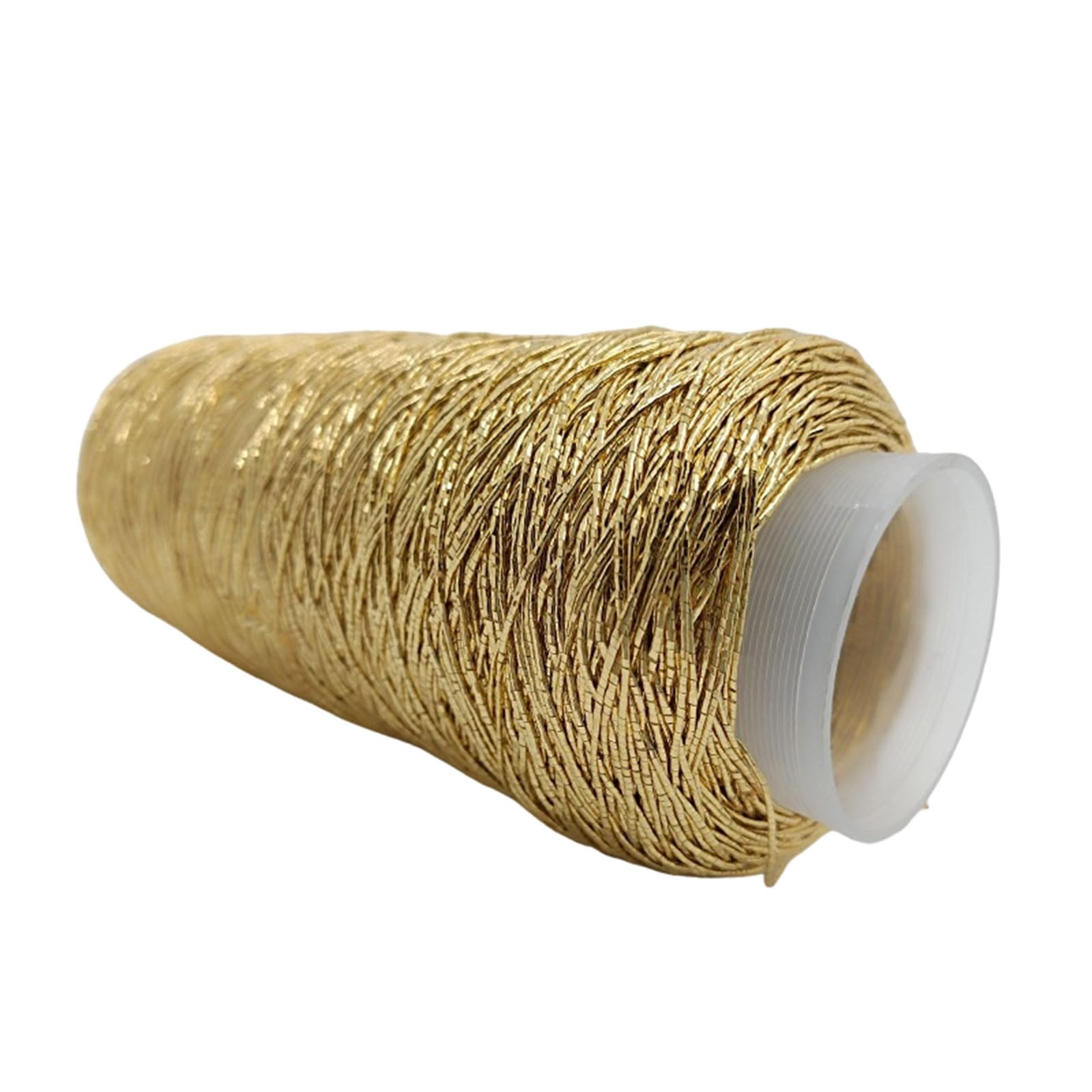 Pitadue D 200G/Roll Metallic Crochet Threa Sparkling Polyester Yarn For Knitting Weaving Making Bag Keychain Charm