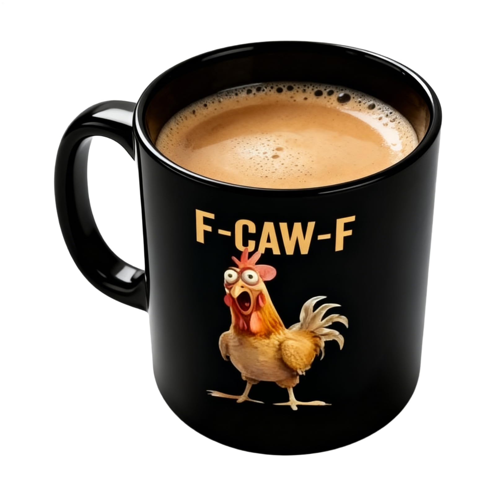 Taza de gallo original vaso de cerámica divertido para leche taza de café de desayuno con dibujo