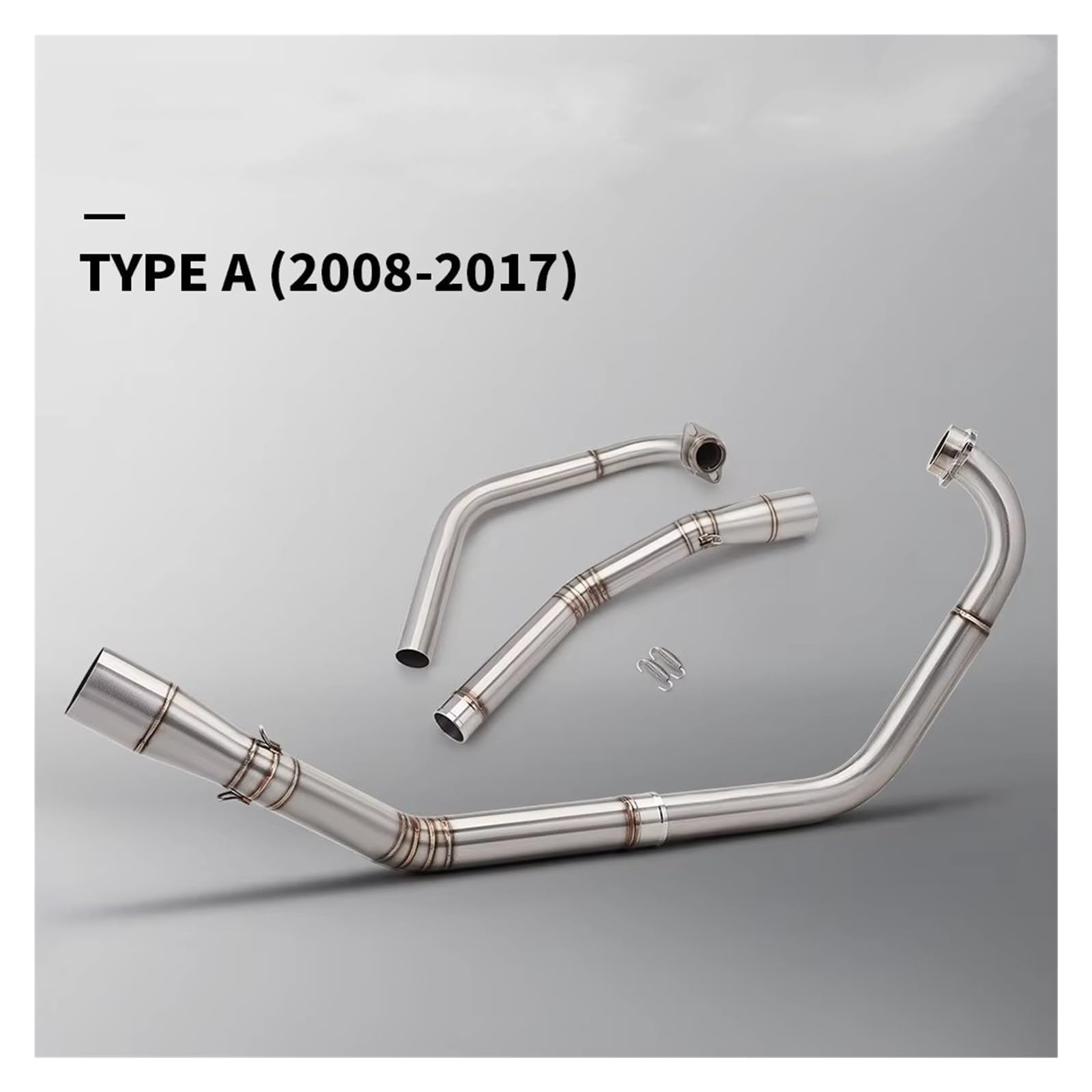 Silenciador de escape de acero inoxidable Para YZF-R15 Para R125 Para MT125 2008-2018