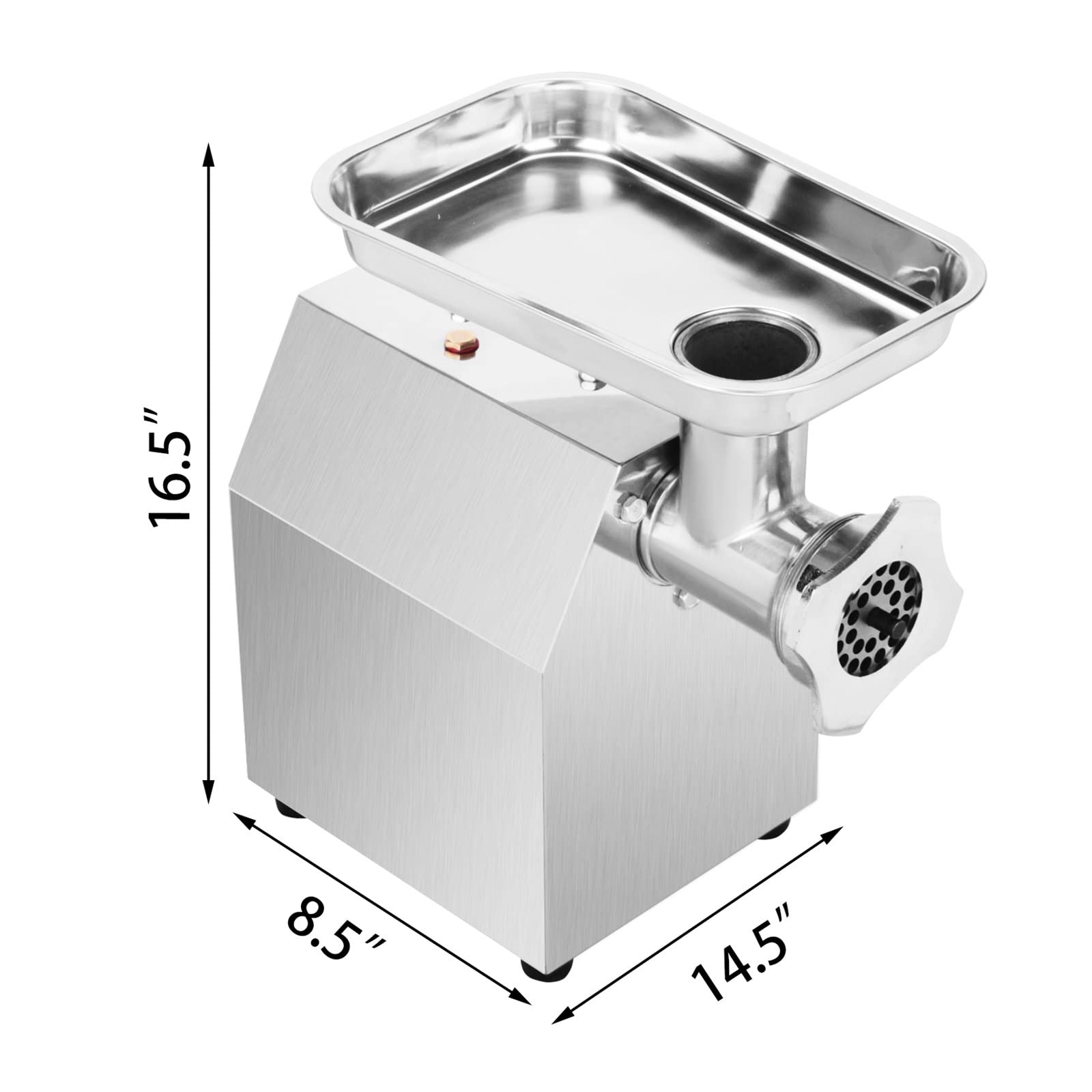122 Kg/H Elektryczna Maszynka Do Mielenia Mięsa 850 W Maszynka Do Mielenia Mięsa Komercyjny Rozdrabniacz Kuchenny Roboty Kuchenne Maszyna Do Robienia Kiełbasek Sprzęt Agd Narzędzia