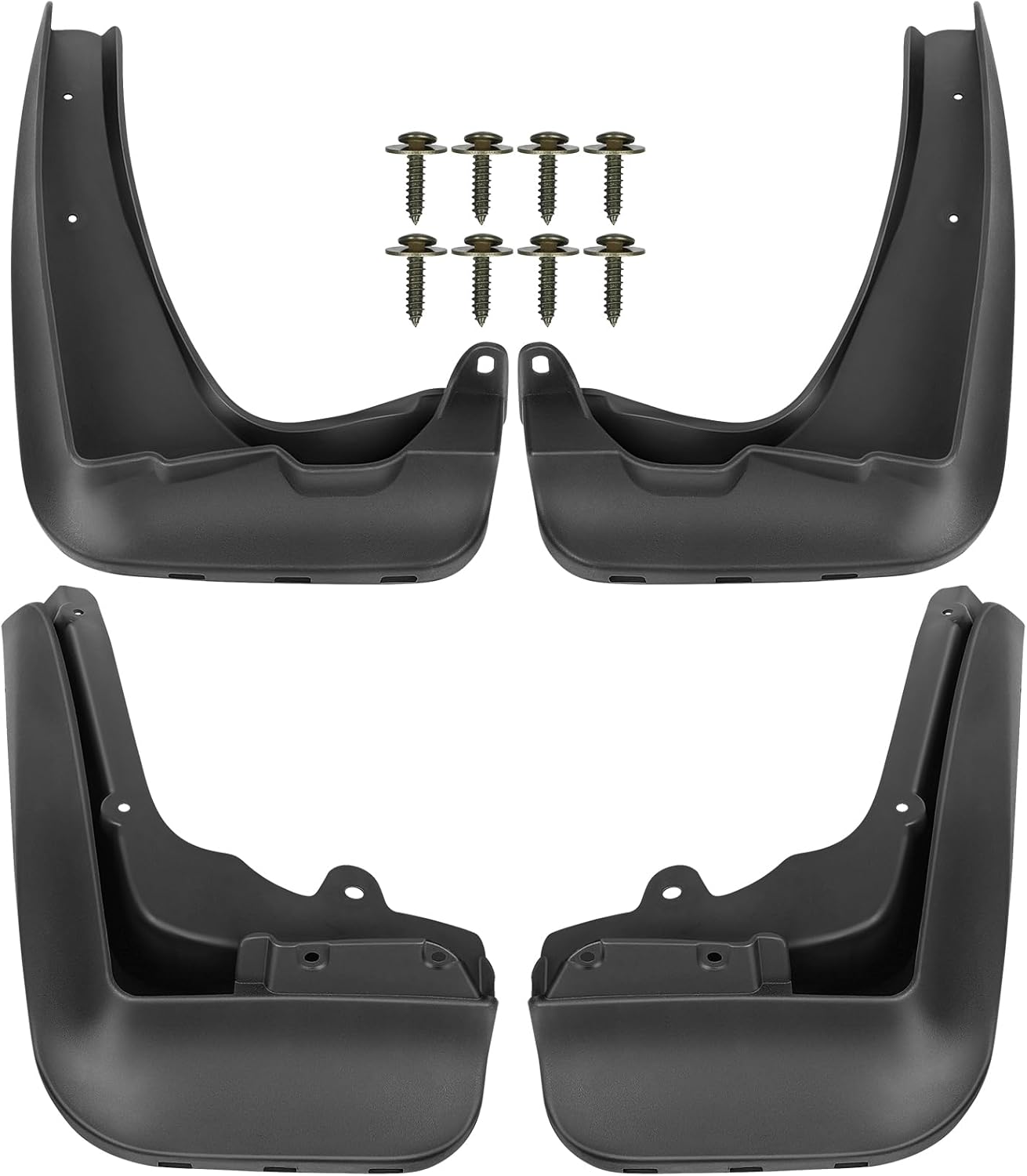 SCITOO 4PCS Mud Flaps Front & Fear Splash Guard set suitable for BMW 320i for BMW 328i for BMW 328i xDrive for BMW 330e 2012-2018 ‎82162410525 82162410526