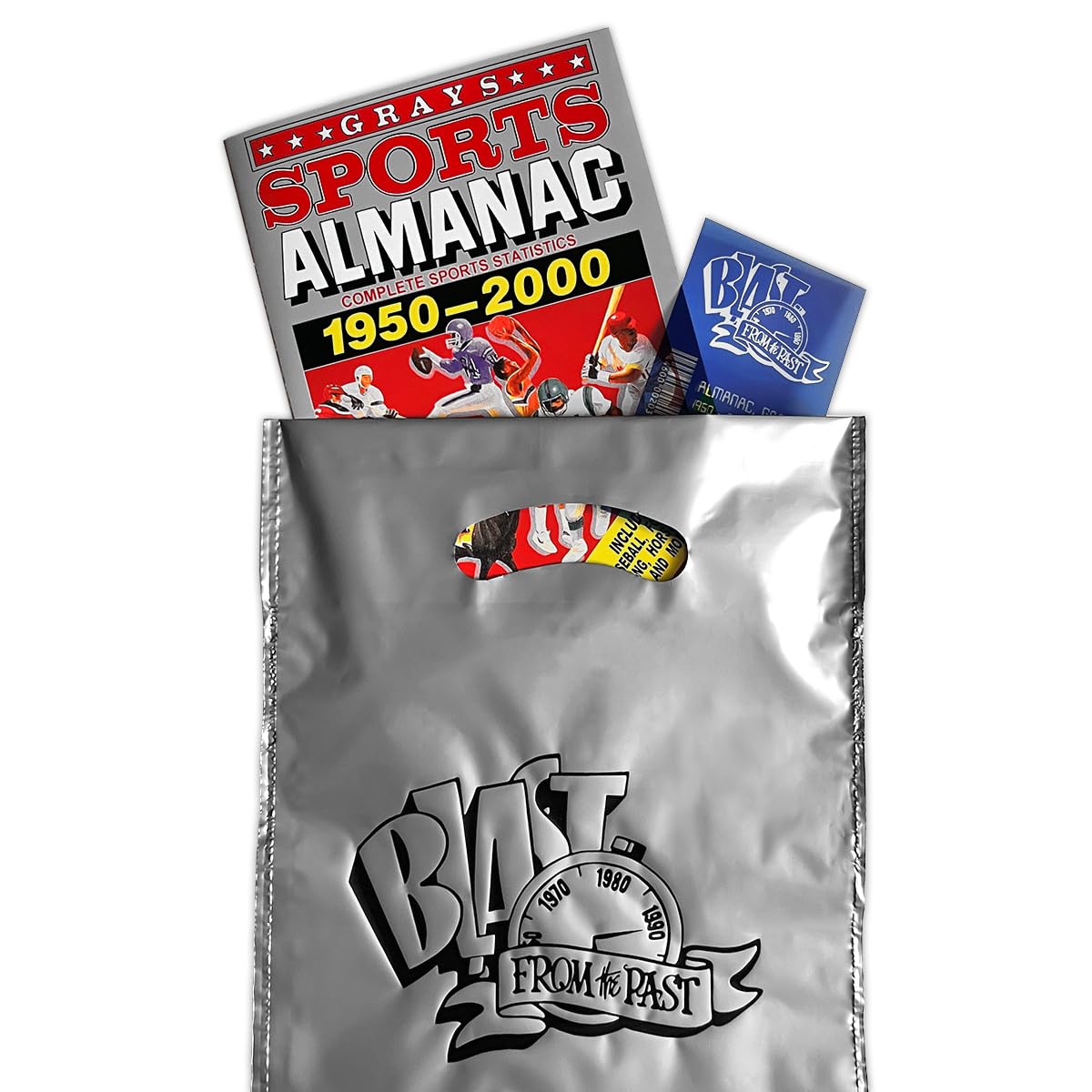 Generisch Retour vers le futur Grays Sport Almanach avec étui et sac d'argent