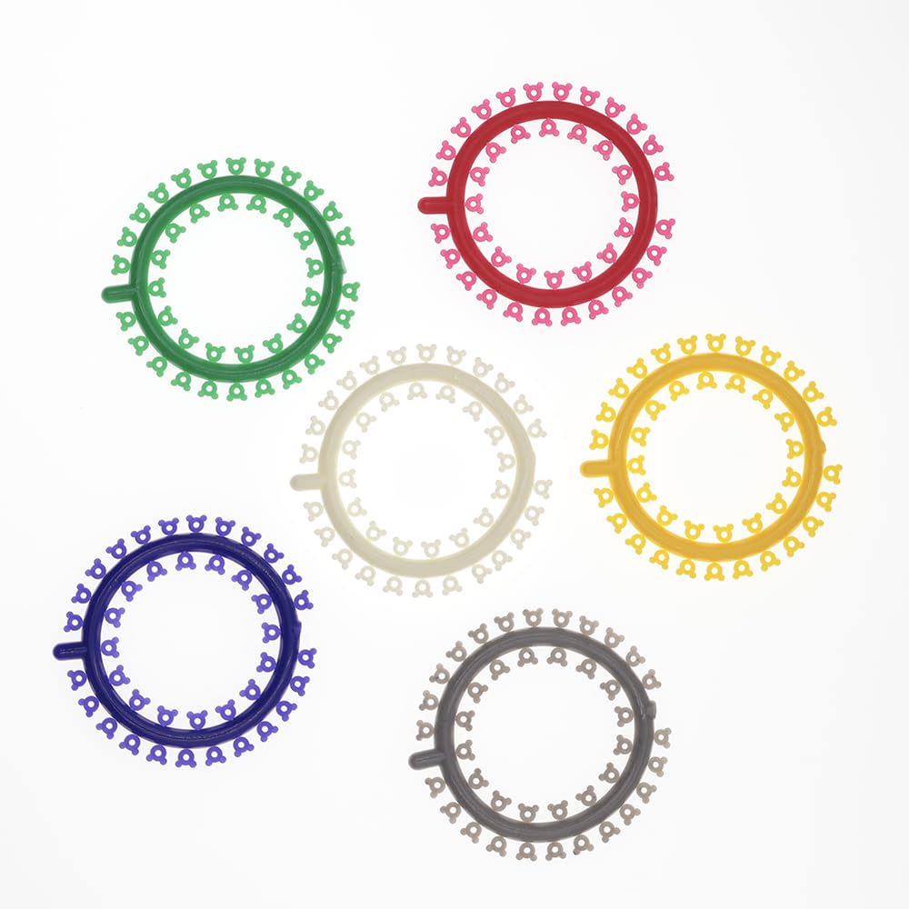 FUIODA 1000 Pcs Orthodontic Cartoon Ligature Ties Mickey Kitty Flower Shape Rubber Band (Micky)