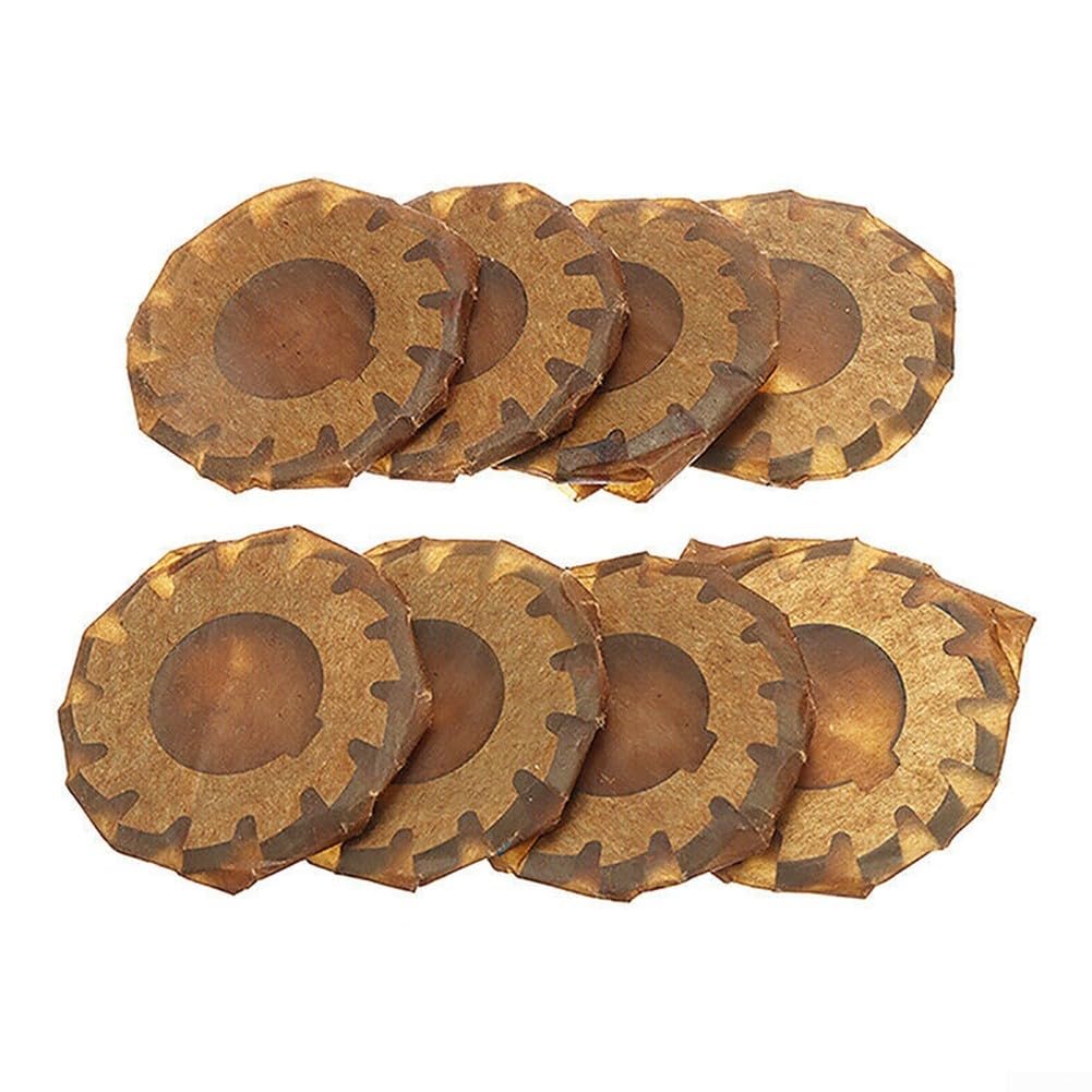 Lot de 8 fraises à engrenages HSS M1 d'un diamètre de 22 mm pour plus de précision