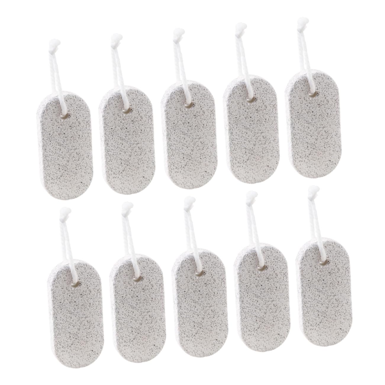 Pierre Volcanique Exfoliante pour Pieds Outils de Pédicure Solide pour Enlever Peau Morte 20pcs pour Bain de Pieds et Salon de Beauté