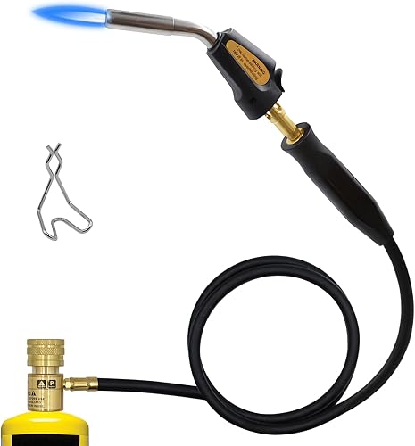 Cabezal de antorcha de propano, antorcha de gas Mapp, manguera de antorcha de propano de 3.6 pies, kit de antorcha para gas de mapa de propano,