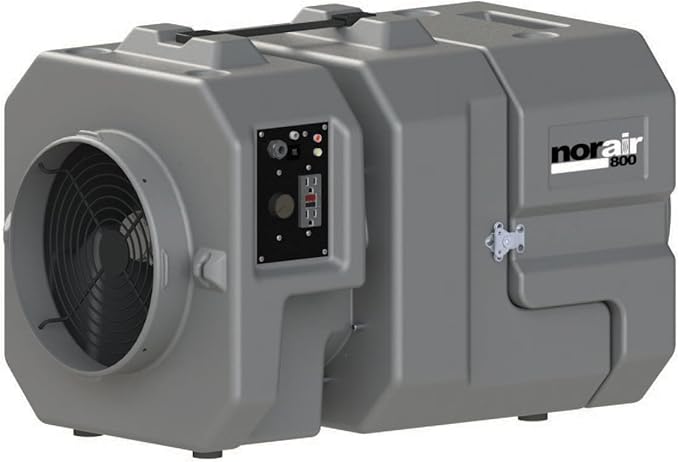 Norair Multi Pro 800 Cfm Gray Air Scrubber Home Kitchen Amazon Com