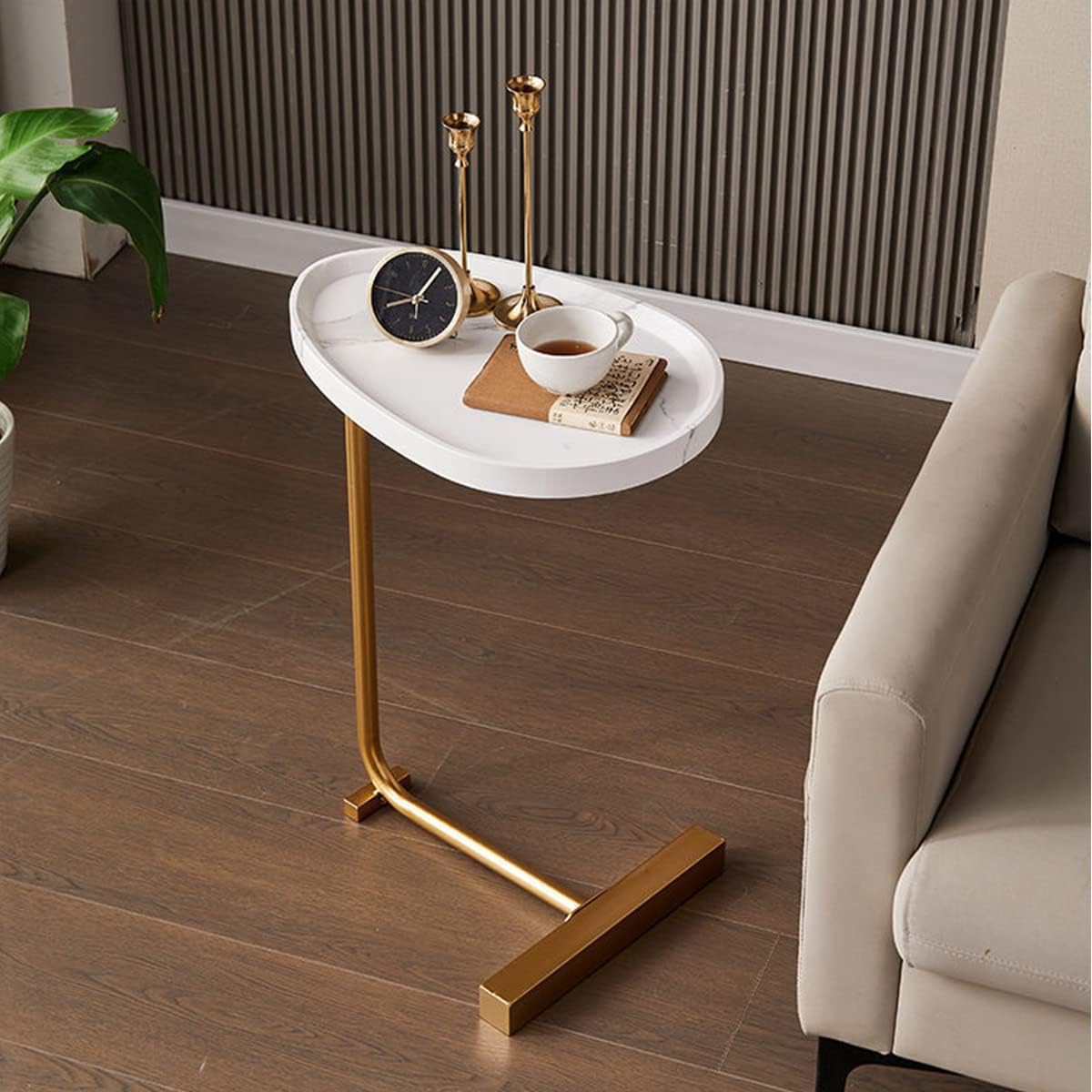 Small Side End Table 2022 New C Table Narrow Round Bed Sofa Coffee