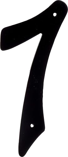 Miniatura 6 de HIllman 841632 - Clavo de aluminio fundido a presión negro de 4 pulgadas, número de casa 8