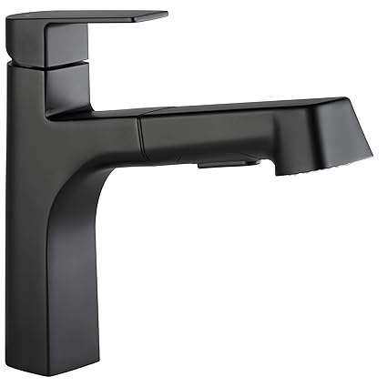 Peerless P6919LF-BL Single-Handle Kitchen Faucet Pull-Out, Matte Black
