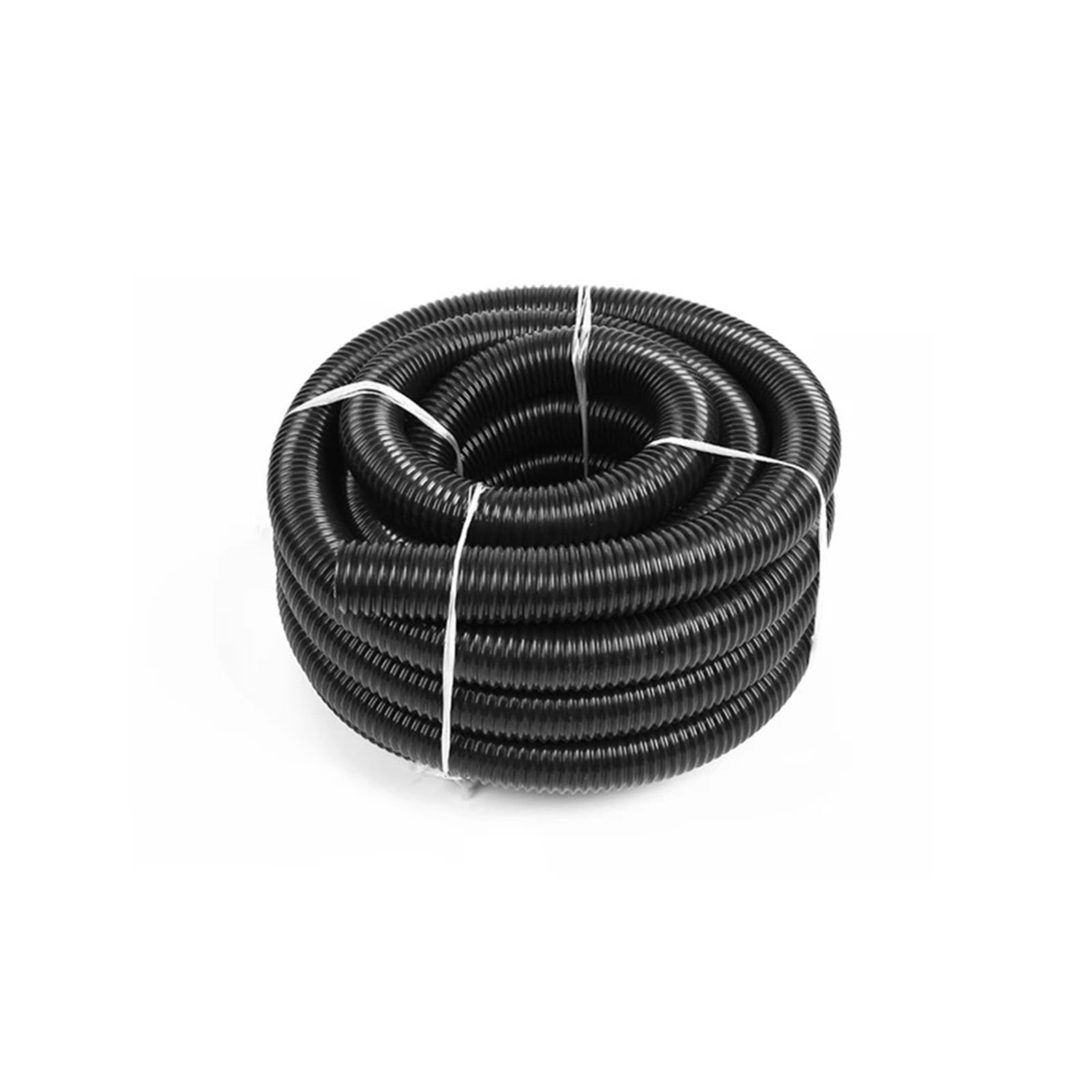 Innen 50 Mm/außen 58 Mm Staubsauger-Gewindeschlauch/Faltenbalg/Trinkhalme/weiches Rohr, Flexible Ersatz-Staubsaugerrohrteile(Black-1 m)