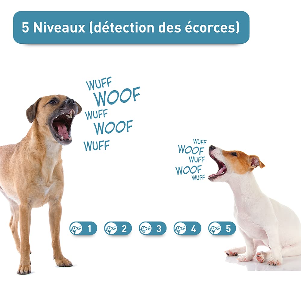 PetTec Collier à Spray avec Télécommande, Jusqu’à 600m, PetTec Collier Anti Aboiements Premium pour Chien avec Spray (Citronelle, Collier Anti Aboiements avec Spray)