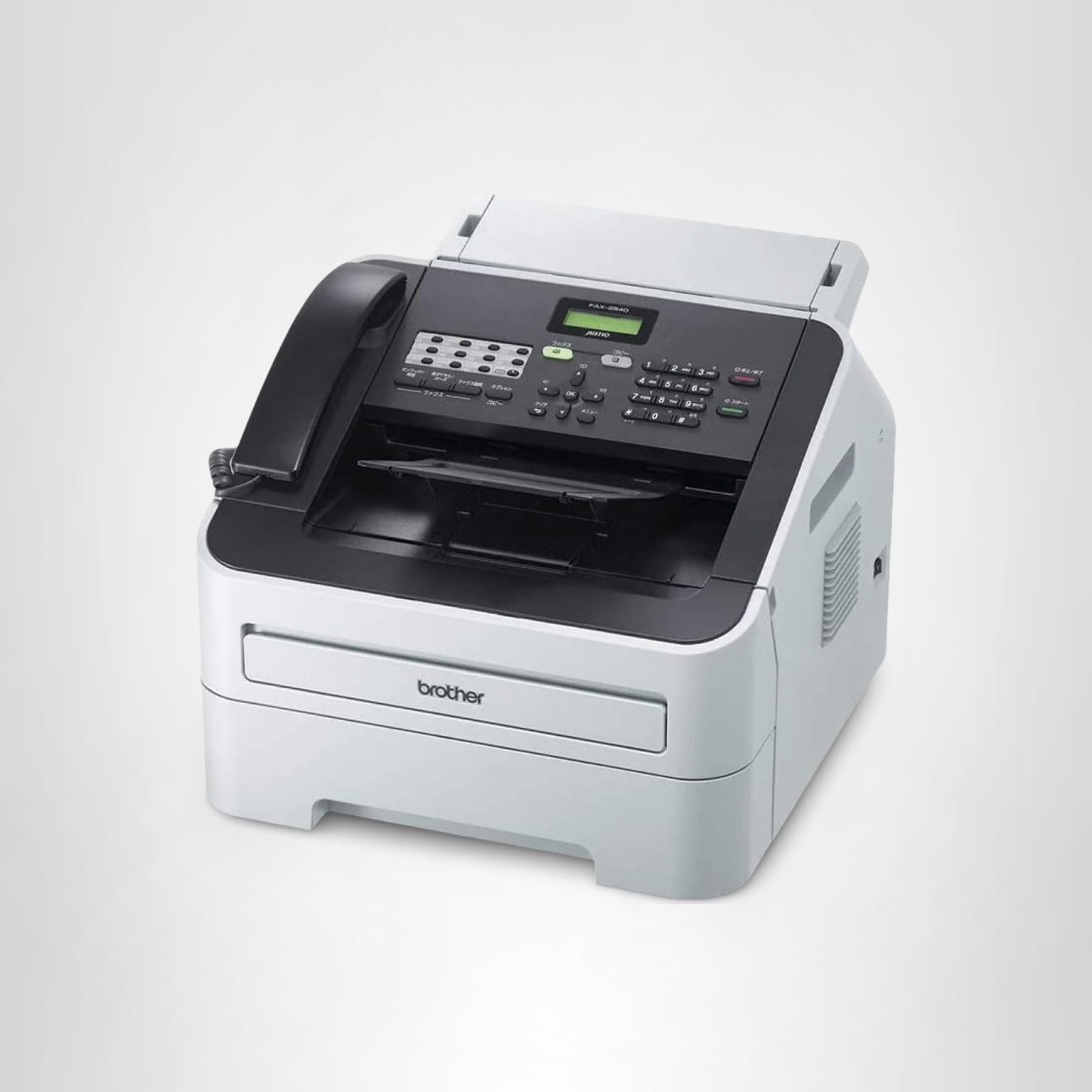 ブラザー工業 A4モノクロレーザー複合機 JUSTIO FAX-2840