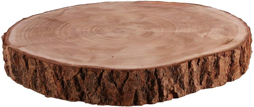 Extra Large Wood Slice Wedding Cake Stand Display