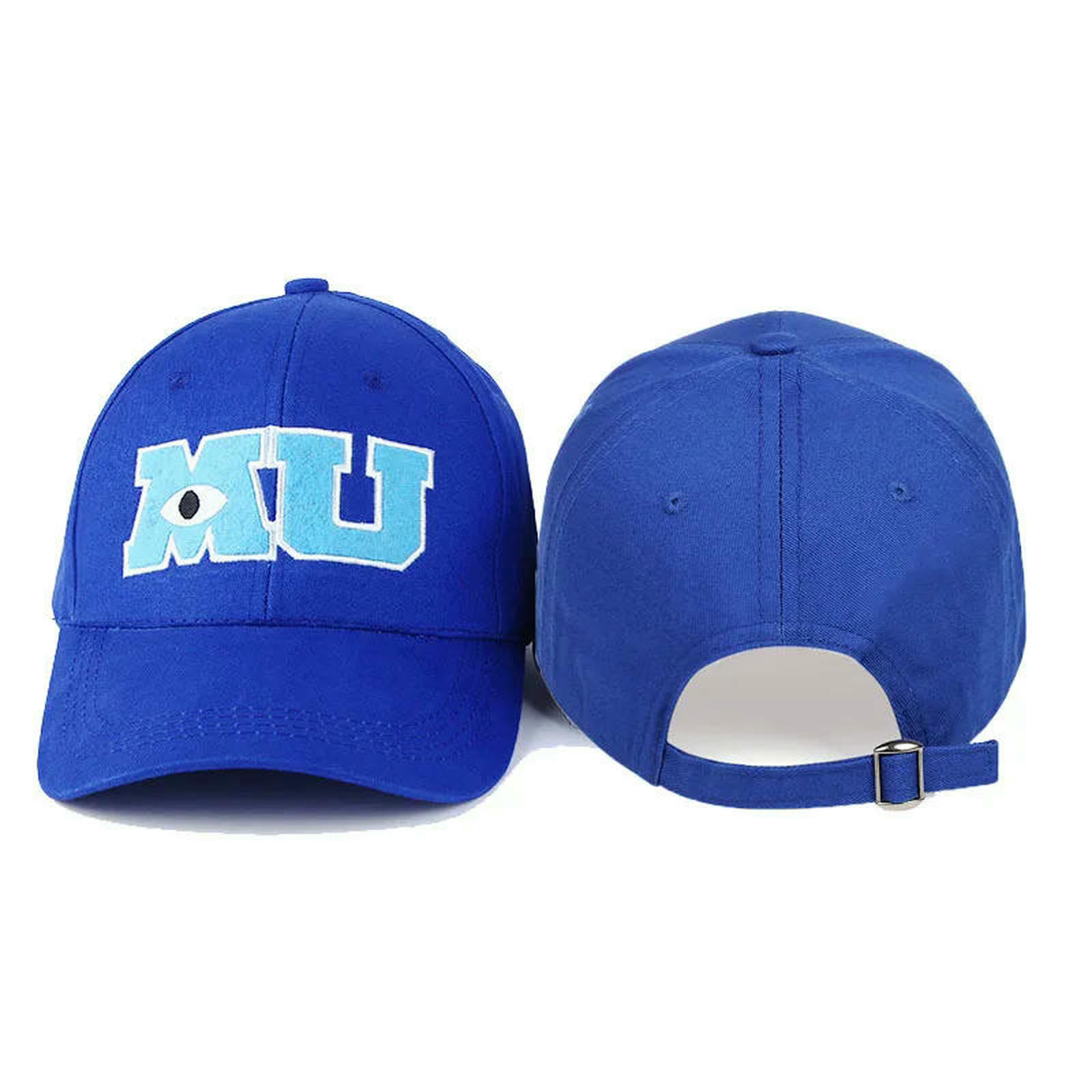 Cappello da Pescatore Berretto Monsters University Baseball cap Unisex Cotone Ricamato Snapback Sun Cartoon Trucker Cappello-mu