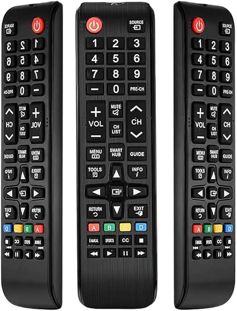Replacement Universal Remote Control For Samsung Remote Control, Smart Tv Remote Control For Samsung Tv Remote Control Replacement Compatible With All For Samsung Tv Control Tvs Aa59-00786A And Others