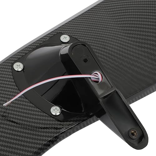 Miniatura 5 de SCITOO Spoiler Wing GT Style Universal 52" ABS Brillante Carbono Aspecto Trasero Alerón Alerón