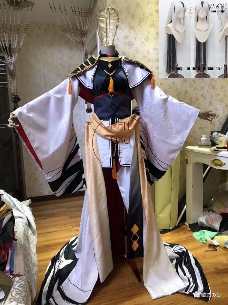 Amazon.co.jp: [MENGYY] Fate/Grand Order 長尾景虎 コスプレ 衣装＋