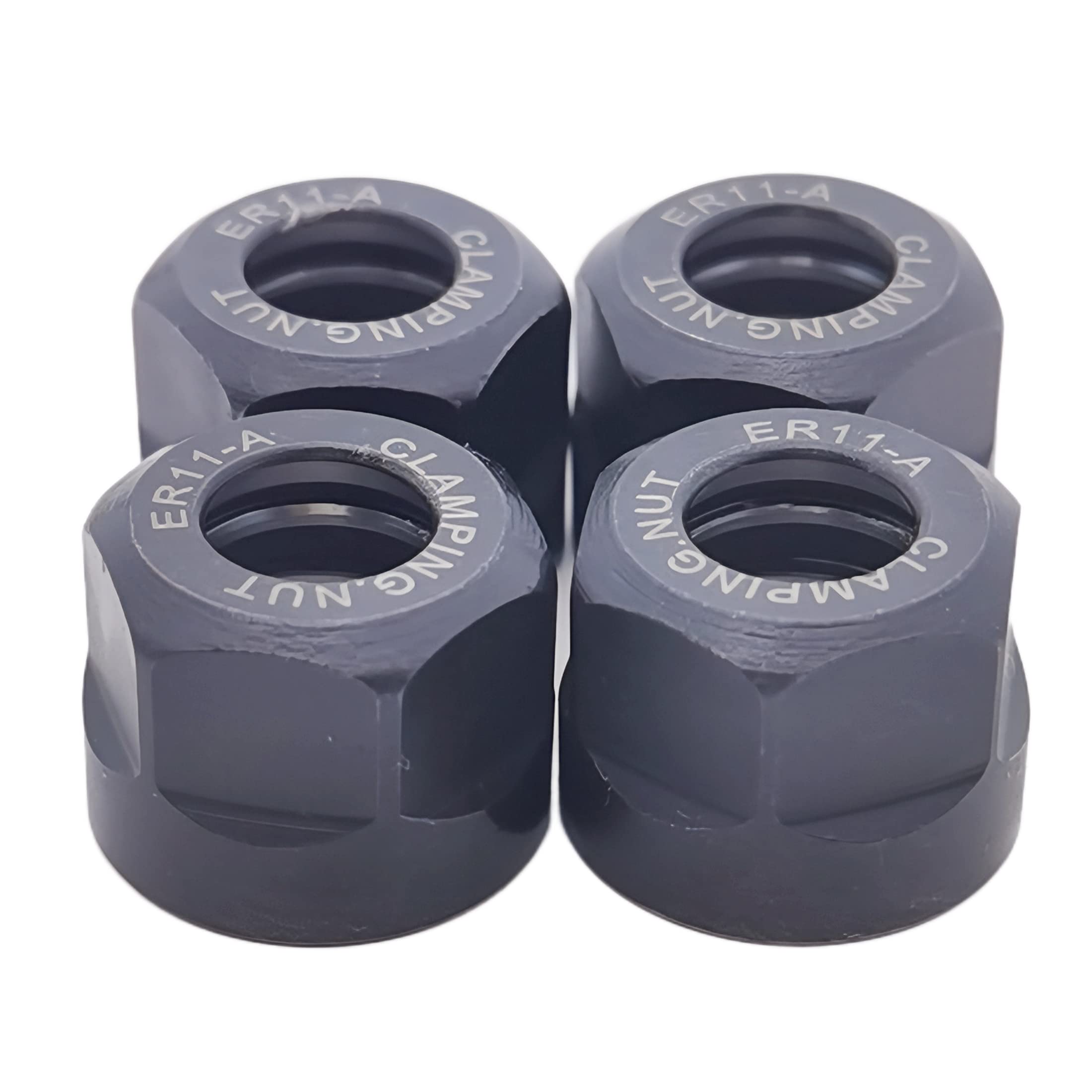 4pcs ER11-A Collet Clamping Nuts Holes for CNC Milling Chuck Holder Lathe — Amazon image 5