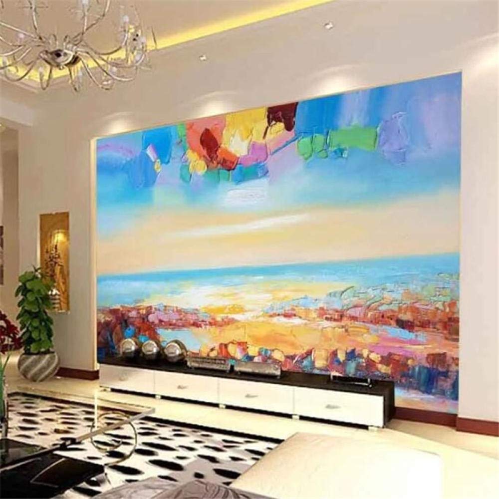 Zrisic Custom 3d Wallpaper Abstract Color Block Sea Sunrise Background Wall Mural Living Room Bedroom Mural 3d Wall Decor 300x210cm Amazon Com Looking for the best abstract wallpaper ? amazon com