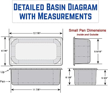 Concession Sinks - Portable Sink Hand Wash Station, 4 Compartment Basin with Hot Water, Standard Size, Food Trailer Equipment, Free Standing Utility Sink, Hand Washing Station