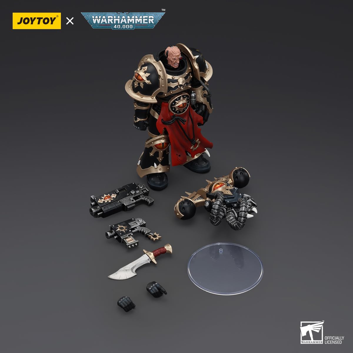 未開封　JOYTOY　Warhammer フィギュア 10個セット JoyToy Warhammer 40K 1/18 Action Figure Kaos Uzay Denizciler Siyah