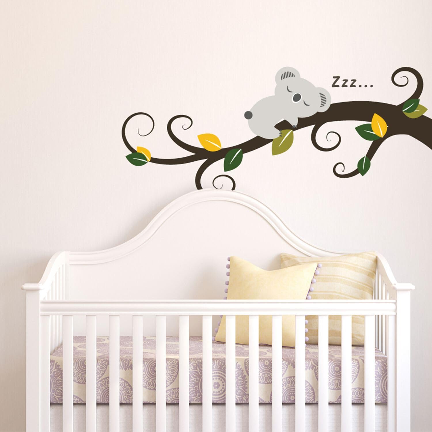 WALPLUS Kids Animal Wall Stickers for Nursery & Bedroom Decor - Peel & Stick Removable Art Decals for Girls & Boys