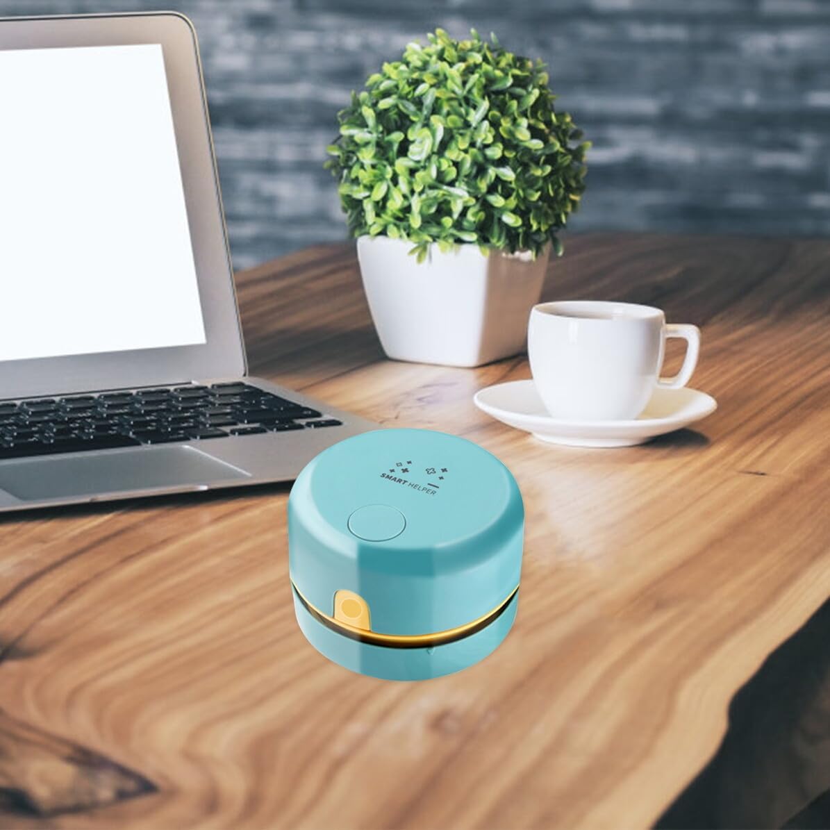 Mini Desktop Keyboard Cleaner Wireless USB Rechargeable Table Vacuum for Paper Scraps Dust Eraser Crumbs Portable Handheld Tabletop Cleaning Tool