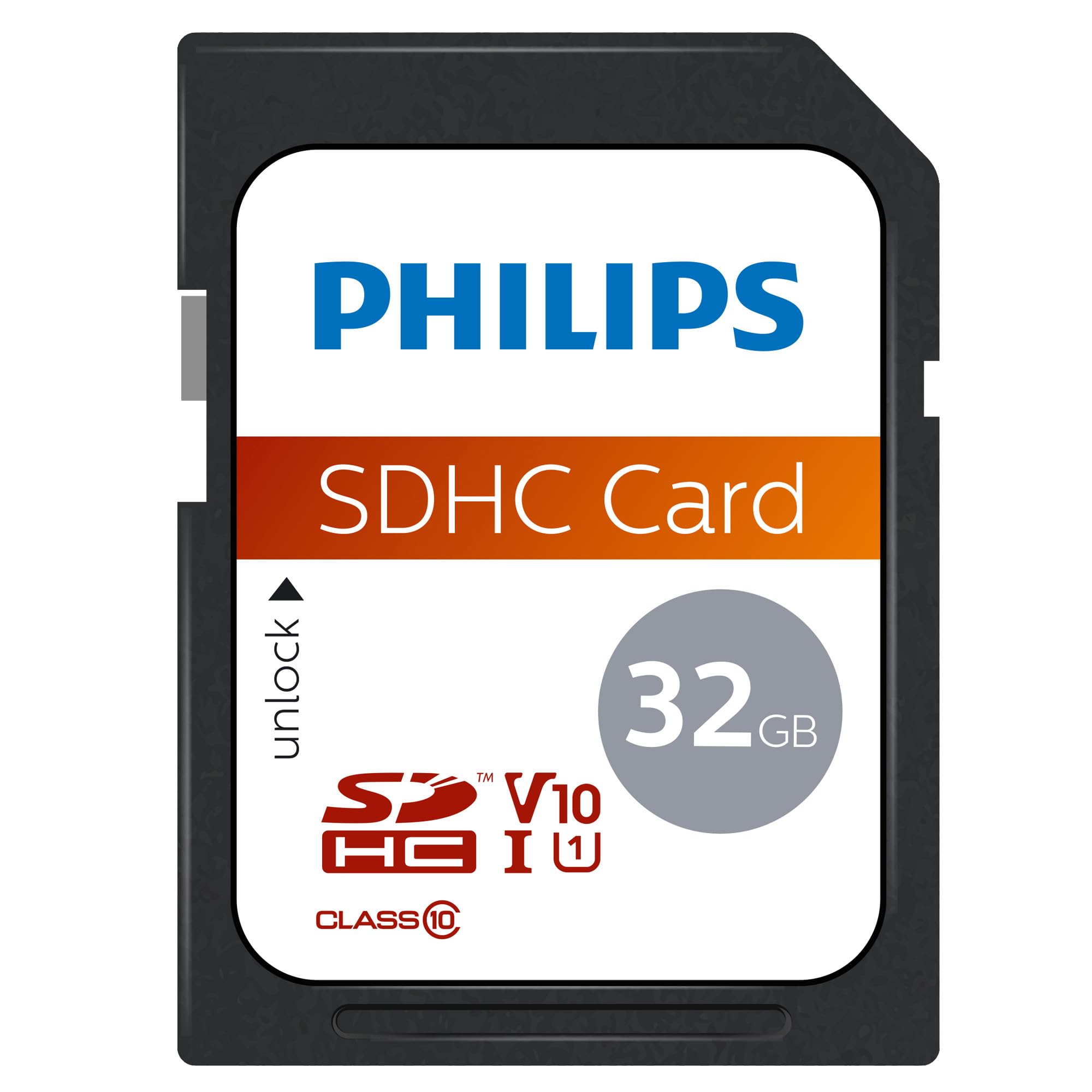 Carte SDHC Philips Ultra Speed 32 Go UHS-I U1 - Vitesse Lecture 80MB/s