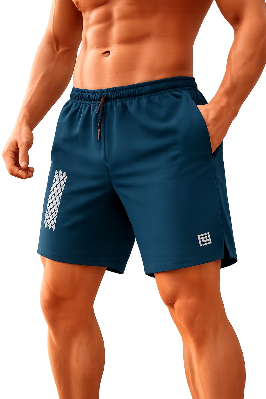 Keenuu Men’s Quick-Dry Sports Shorts | Lightweight Breathable Gym & Running Shorts | Elastic Waist Athletic Wear-picture-26