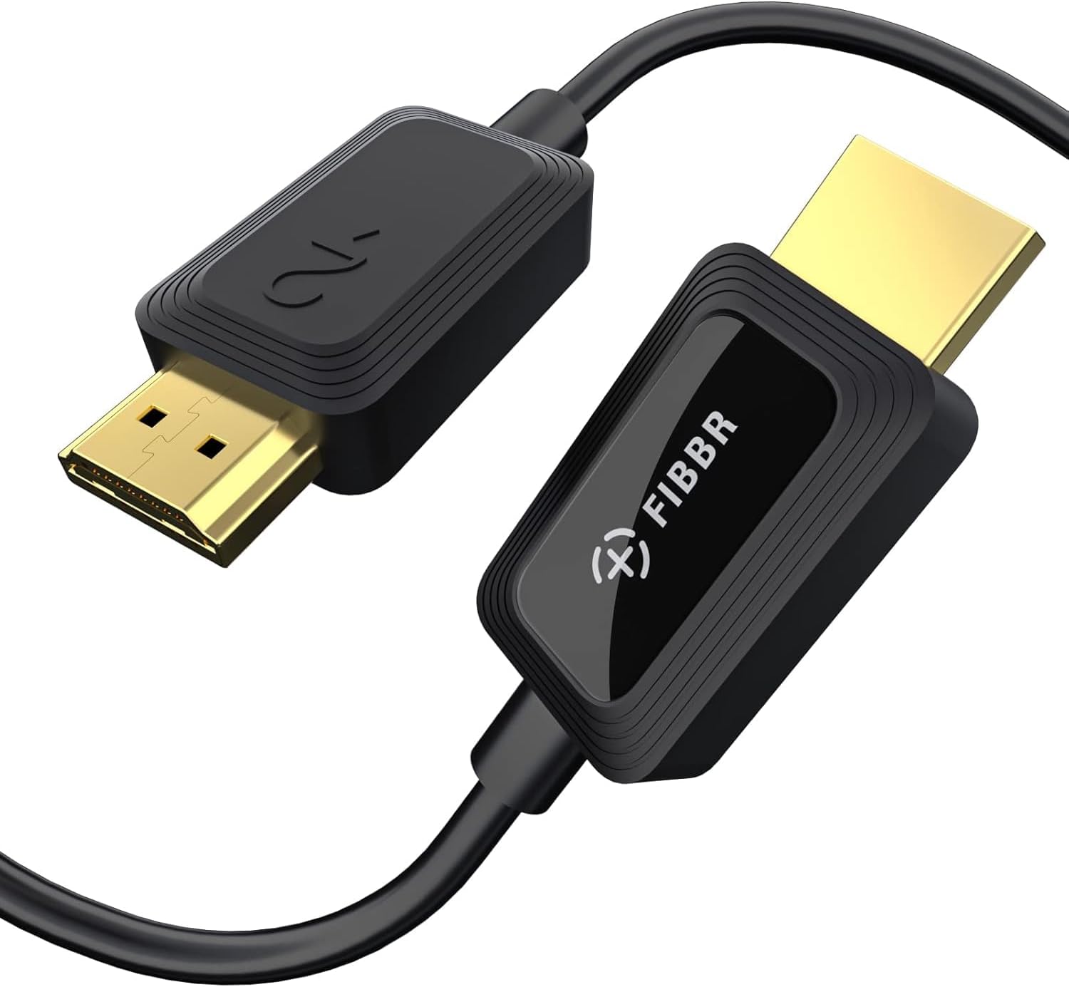 FIBBR 8K HDMI Fiber Optic Cable 3M, 48Gbps 8K@60Hz, 4K@120Hz/144Hz HDR eARC Dolby Atmos HDCP 2.2&2.3 Compatible with PS5, Xbox Series X, PC, TV