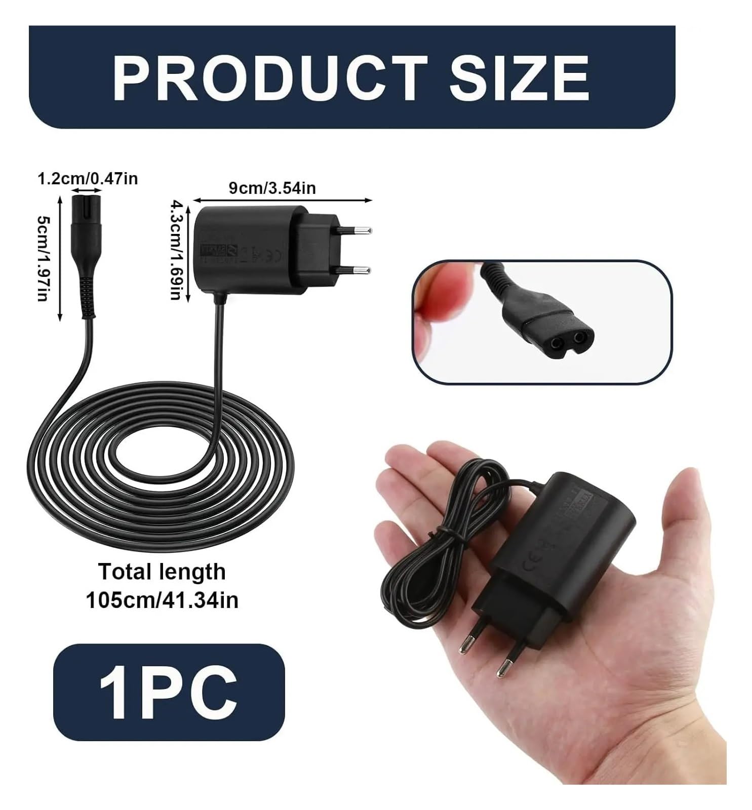 Caricatore for Rasoio Elettrico Da 12 V