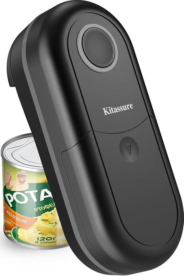 One Touch Electric Can Opener Easy