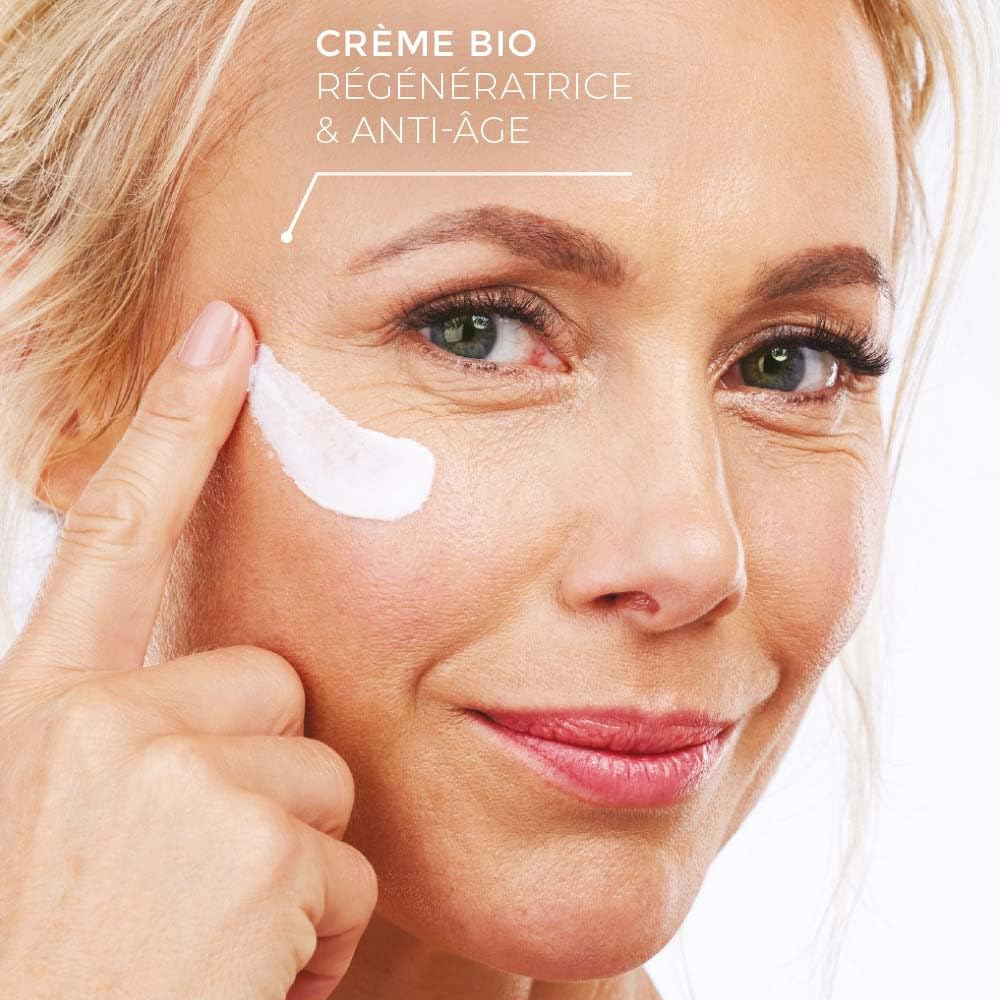 Crème visage Nuit Pur'Immortelle Bio - Soin anti-âge - Immortelle, Acide hyaluronique, Argan, Onagre - 99% d'origine naturelle - Fabriquée en France- 50 ml - PROPOS'NATURE