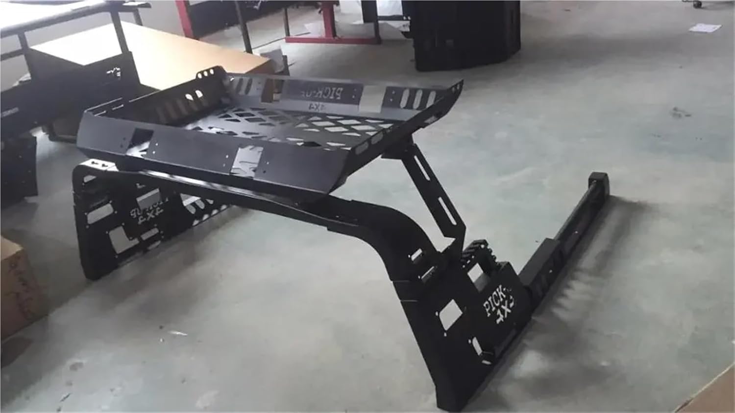 Pickup Truck Roll Bar with Roof Basket Compatible for Ford Ranger L200