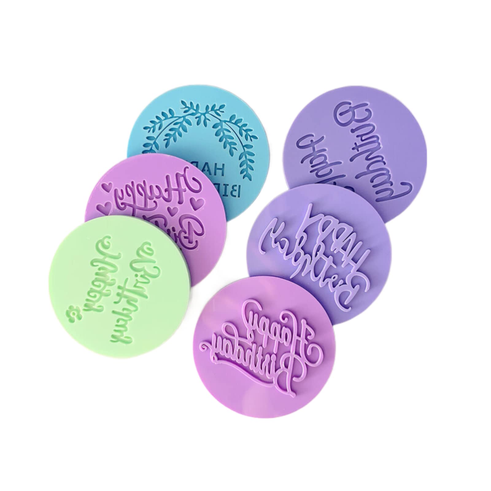 Moules Happy Birthday silicone Txfe573 pour éviter les lettres brisées en décoration de gâteau
