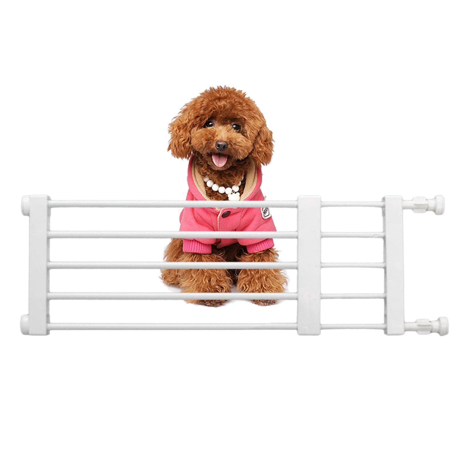 Cancelletto di sicurezza per cani | Lunghezza estensibile in acciaio basso Pet Safety Gate | Stabile cancello di sicurezza per animali domestici per scale | porte, corridoi, interni ed esterni