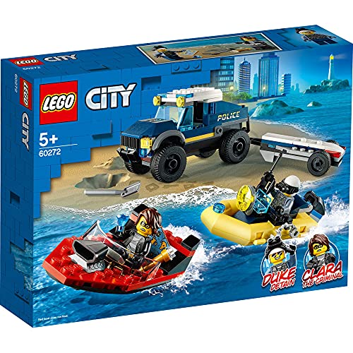 Lego City 60272 - Transporte de Barco da Policia de Elite