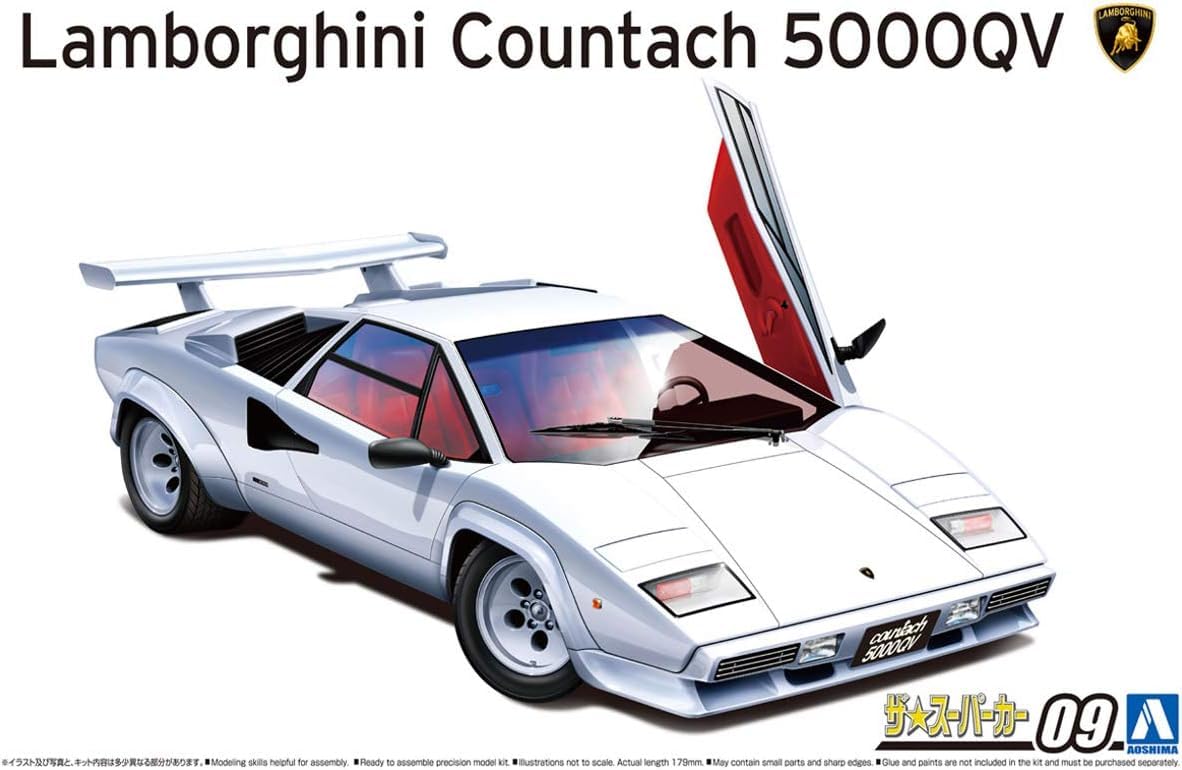 Amazon | 青島文化教材社(AOSHIMA) ザ☆スーパーカーシリーズ 1/24 '85