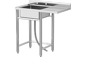 TackView Freestanding Kitchen Sink