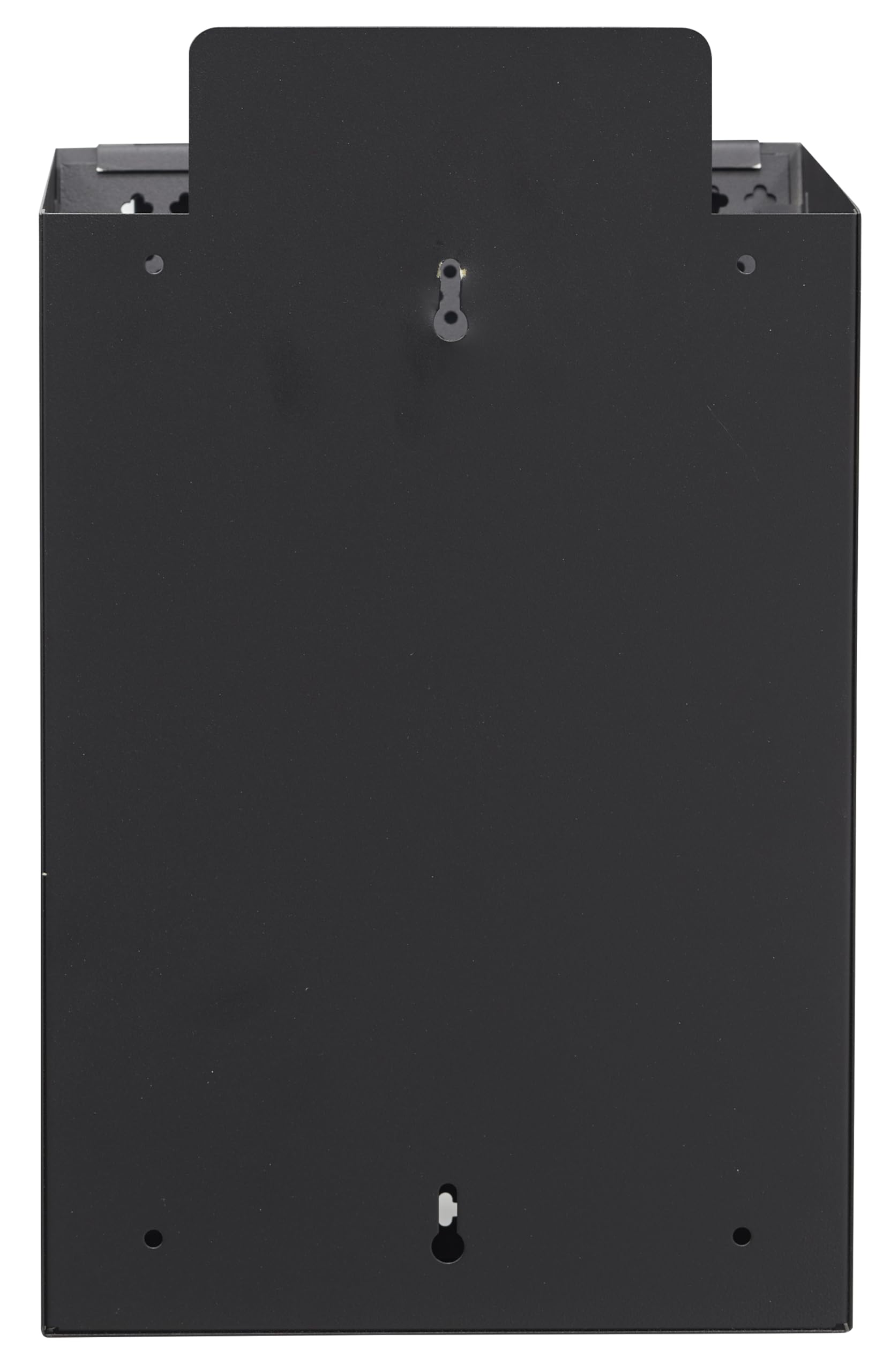 Arregui E2301 Cesta de Publicidad de Acero | 7,5 L | 30,5 x 22 x 19 cm | Negro