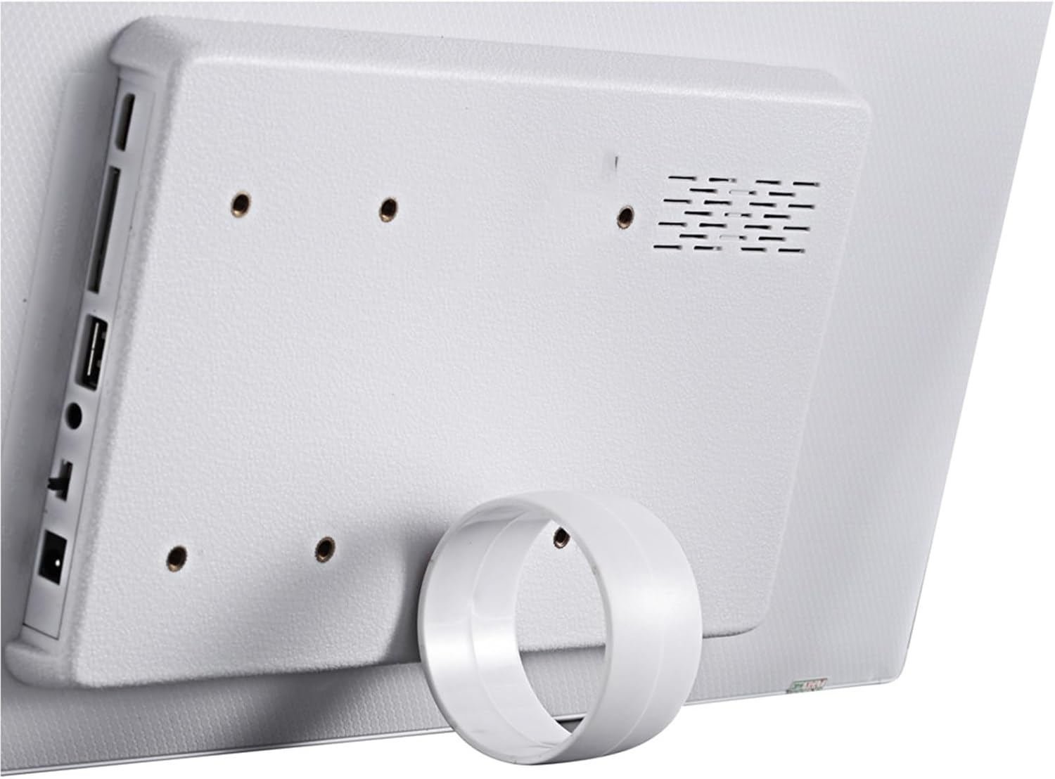 17 Inch High Definition Touch Button Hdmi Wall Mounted Advertising Machine, Digital Photo Frame, Merchant Display (White)